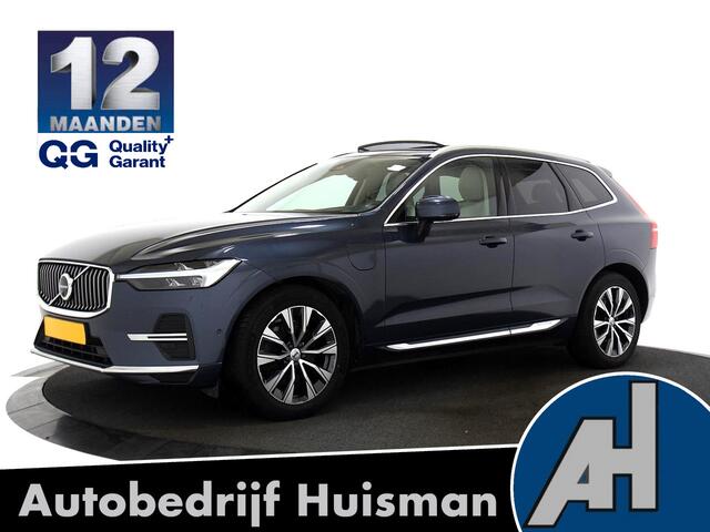 Volvo XC60 2.0 T8 AWD 287kW/390pk Aut8 AWD Inscription Exclusive Facelift! LUCHTVERING + HARMAN/KARDON + PANORAMADAK + CRUISE + HEAD-UP + EL.TREKHAAK + STOEL-&STUURVERWARMING + 360 CAMERA + PD-GLASS + KEYLESS ENTRY&GO + PARKSENSOREN + 19" LM-VELGEN!!