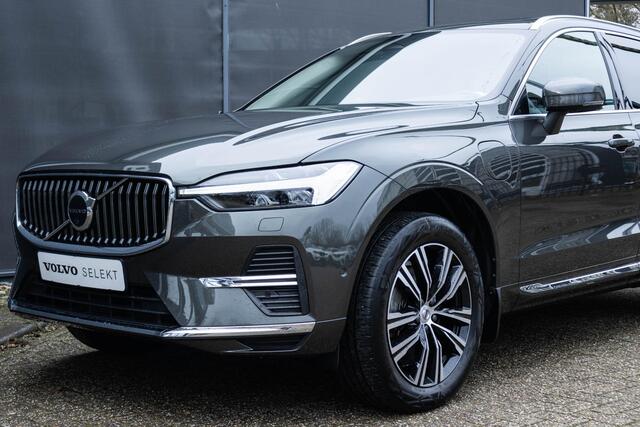 Volvo XC60 T8 Automaat Plug-in hybrid AWD Inscription | Premium Audio by Bowers en Wilkins|Parkeerverwarming|Alarmklasse 3| Adaptieve Cruise Control| Blind spot| Semi electrische Trekhaak| Electrisch bedienbare voorstoelen| Rondomzicht Camera.