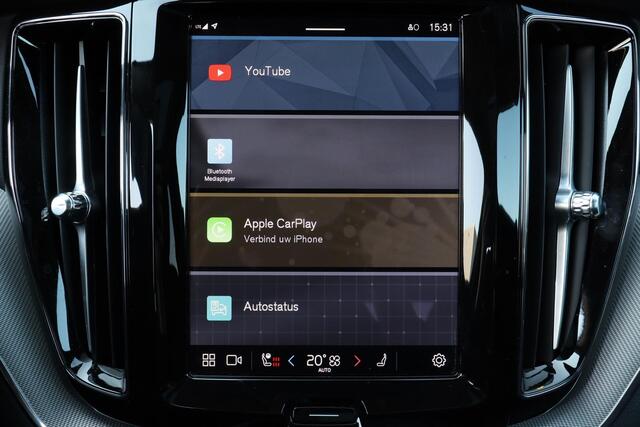 Volvo XC60 Recharge T8 AWD Plus Dark - Panorama/schuifdak - IntelliSafe Assist & Surround - 360° Camera - Harman/Kardon audio - Verwarmde voorstoelen, stuur & achterbank - Parkeersensoren voor & achter - Elektr. bedienb. voorstoelen met geheugen - Draadloze tel. lad