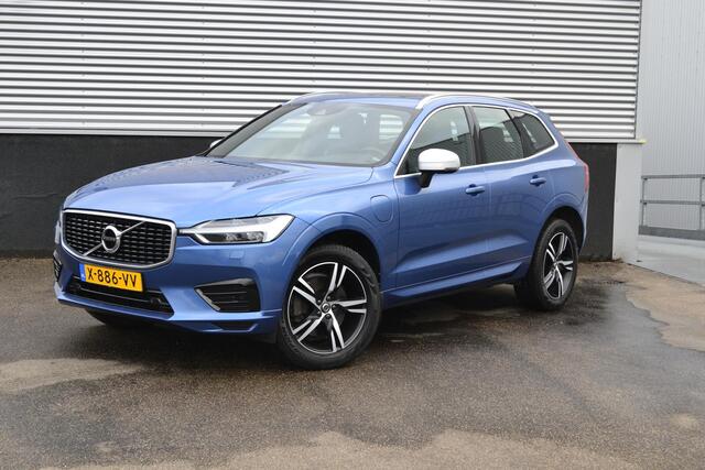 Volvo XC60 2.0 T8 Twin Engine AWD R-Design Schuif/kanteldak, Bursting Blue, Stuur/Stoelverwarming, Camera, LED, Zeer nette auto, Digitaal Dashboard, BTW-auto