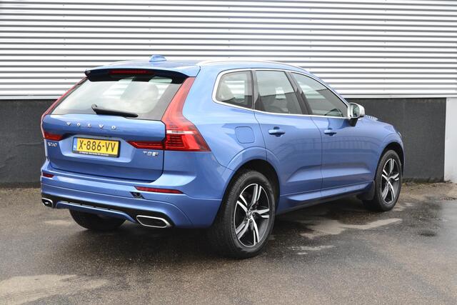Volvo XC60 2.0 T8 Twin Engine AWD R-Design Schuif/kanteldak, Bursting Blue, Stuur/Stoelverwarming, Camera, LED, Zeer nette auto, Digitaal Dashboard, BTW-auto