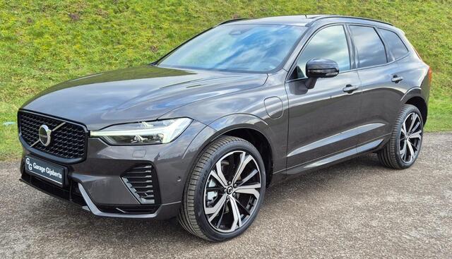 Volvo XC60 2.0 T8 Plug-in hybrid AWD Ultra Dark 360 Camera - 21 Inch licht metaal - Leder pakket - Privacy Glas