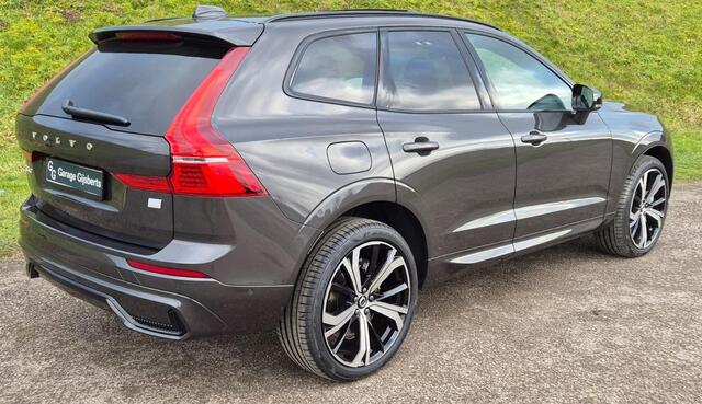 Volvo XC60 2.0 T8 Plug-in hybrid AWD Ultra Dark 360 Camera - 21 Inch licht metaal - Leder pakket - Privacy Glas