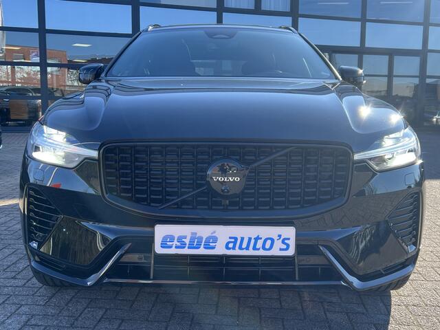 Volvo XC60 2.0 T8 455 pk Plug-in hybrid AWD Ultimate Black Edition Navigatie Panoramadak Full Led 360 Camera Elek Stoelen + Verwarming Head-Up Display Pilot Assist HUD BLIS Harman Kardon Dab