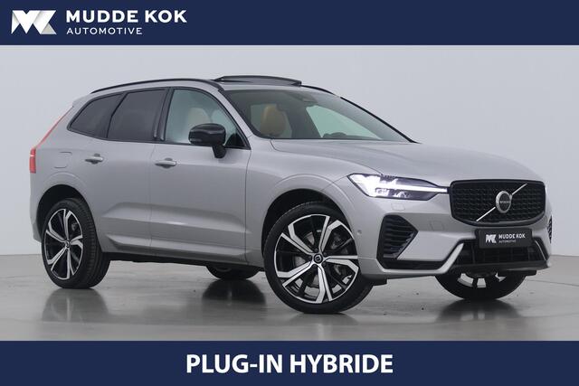 Volvo XC60 T8 Plug-in hybrid Ultra Dark | Long Range | Luchtvering | Bowers&Wilkins | Massage+Ventilatie | 21 Inch | 360° Camera