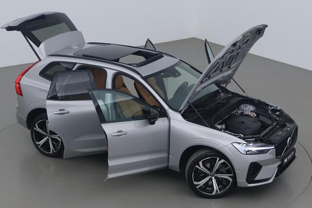 Volvo XC60 T8 Plug-in hybrid Ultra Dark | Long Range | Luchtvering | Bowers&Wilkins | Massage+Ventilatie | 21 Inch | 360° Camera