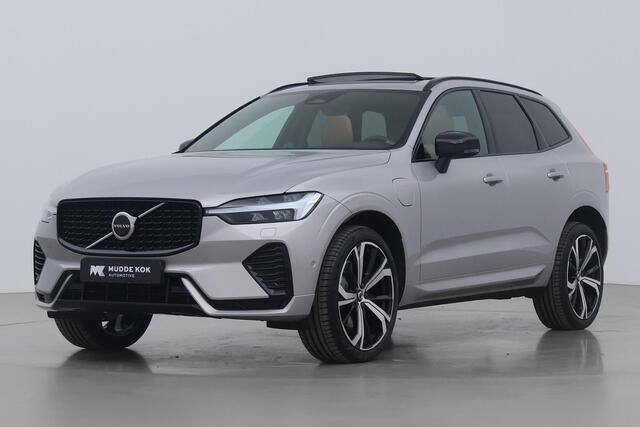 Volvo XC60 T8 Plug-in hybrid Ultra Dark | Long Range | Luchtvering | Bowers&Wilkins | Massage+Ventilatie | 21 Inch | 360° Camera