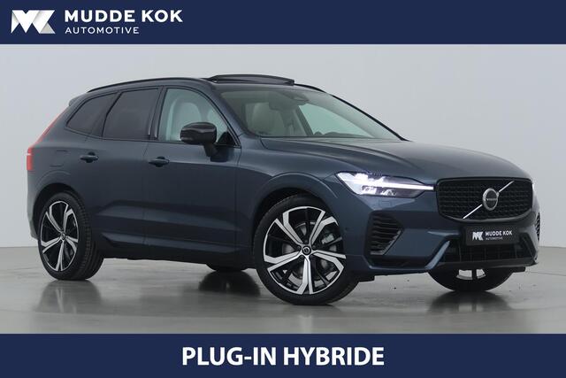 Volvo XC60 T8 Plug-in hybrid Ultra Dark | Long Range | Luchtvering | Bowers&Wilkins | Massage+Ventilatie | 21 Inch | 360° Camera