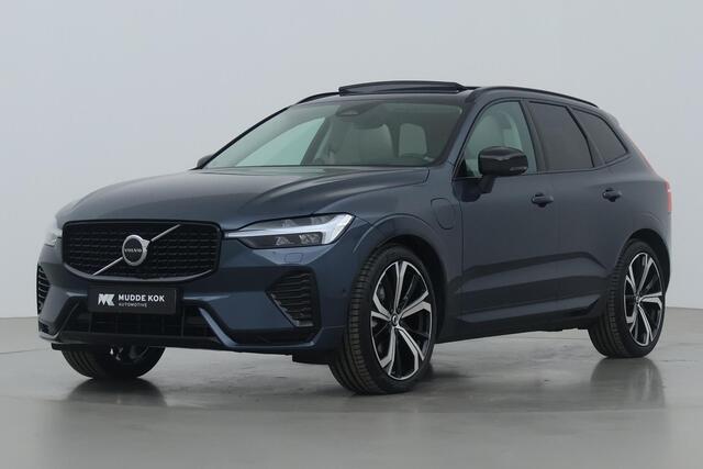 Volvo XC60 T8 Plug-in hybrid Ultra Dark | Long Range | Luchtvering | Bowers&Wilkins | Massage+Ventilatie | 21 Inch | 360° Camera