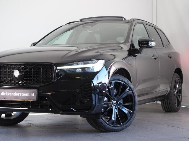 Volvo XC60 2.0 T6 Plug-in hybrid AWD Ultra Black Edition | Harman Kardon | Panoramadak | Leer | Stoelverwarming Voor en Achter | 360° Camera | Stuurwielverwarming | Apple CarPlay/ Android Auto