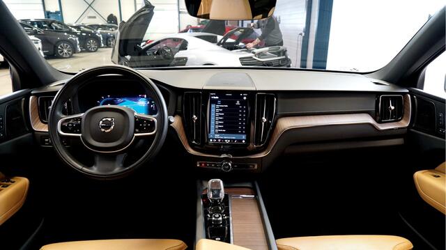 Volvo XC60 2.0 T8 Recharge AWD 287kW/390pk Aut8 Inscription Excl. LUCHTVERING + HARMAN/KARDON + PANORAMADAK + HEAD-UP + ADAPT.CRUISE + BLIS + LANE ASSIST + GOOGLE DASH + STOELVERWARMING&-KOELING + STUURVERWARMING + 360 CAMERA + EL.TREKHAAK + 21" LM-VELGEN!