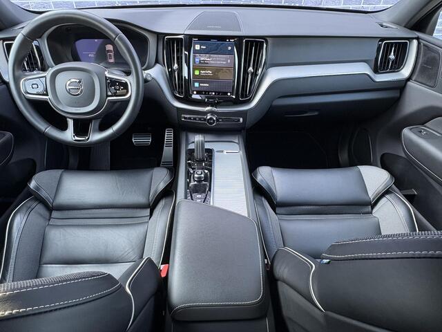 Volvo XC60 2.0 Recharge T8 AWD R-Design | Harman/Kardon | 360° Camera | 20'' | Stuur+Stoel verwarming | Standkachel | Panorama Schuifdak | Adaptieve cruise controle |