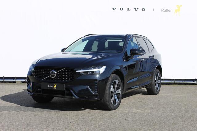 Volvo XC60 T6 350PK Long Range Dark Plus Dark Panoramisch schuif-kanteldak / Semi elektrisch wegklapbare trekhaak / Lederen bekleding / 19" lichtmetalen velgen / Adaptieve Cruise Control