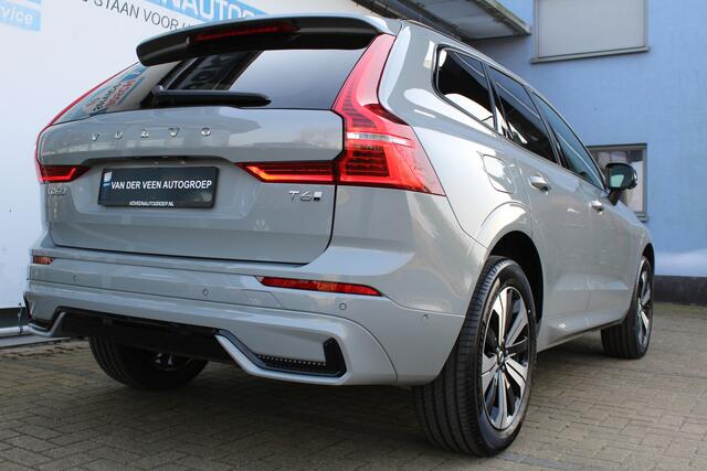 Volvo XC60 2.0 T6 Plug-in hybrid AWD Plus Dark | Panorama dak | Memory stand voorstoelen | Harman/Kardon Audiosysteem | Stoelverwarming voor & achter | Keyless entry/start | Stuurverwarming | Elektrische kofferklep | Adaptive cruise controle | 360* Camera | 19 Inch 