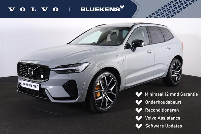 Volvo XC60 T8 AWD Polestar Engineered - LONG RANGE - Panorama/schuifdak - IntelliSafe Assist & Surround - 360º Camera - Bowers & Wilkins audio - Verwarmde voorstoelen, stuur & achterbank - Parkeersensoren voor & achter - Elektr. bedienb. voorstoelen met geheugen - D