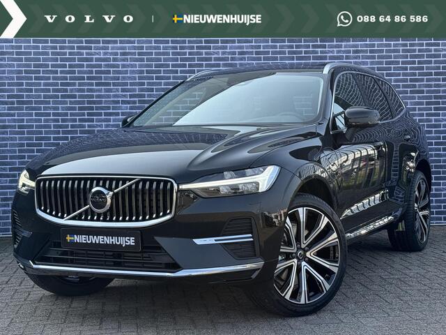 Volvo XC60 2.0 T6 Plug-in hybrid AWD Essential Edition Bright | 21 inch velgen | Schuif/kantel panoramadak | Stoel/stuurverwarming | Leder | Onyx Black |