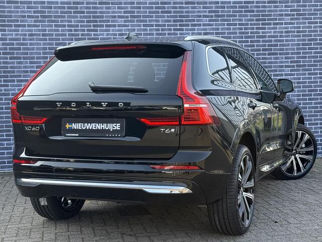 Volvo XC60 2.0 T6 Plug-in hybrid AWD Essential Edition Bright | 21 inch velgen | Schuif/kantel panoramadak | Stoel/stuurverwarming | Leder | Onyx Black |