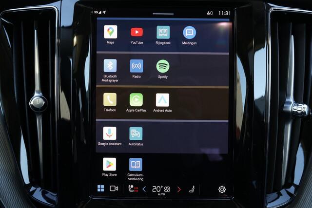 Volvo XC60 T6 Recharge AWD Plus Dark - LONG RANGE - Panorama/schuifdak - IntelliSafe Assist & Surround - 360º Camera - Harman/Kardon audio - Adaptieve LED koplampen - Verwarmde voorstoelen, stuur & achterbank - Parkeersensoren voor & achter - Elektr. bedienb. voorst