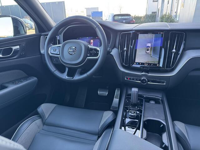 Volvo XC60 2.0 T8 Plug-in hybrid AWD R-Design 390 PK | Facelift | Crystal White pearl | 360 Camera