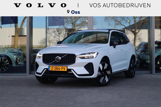 Volvo XC60 2.0 T6 Plug-in hybrid AWD Ultimate Dark | Schuif-/ kanteldak| Head-up display| Harman Kardon audiosysteem| Stoelverwarming voor + achter| Stuurwielverwarming| Semi- elektrisch inklapbare trekhaak|