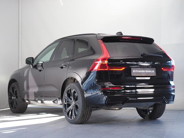 Volvo XC60 2.0 T6 Plug-in hybrid AWD Ultra Black Edition | Harman Kardon | Panoramadak | Leer | Stoelverwarming Voor en Achter | 360° Camera | Stuurwielverwarming | Apple CarPlay/ Android Auto