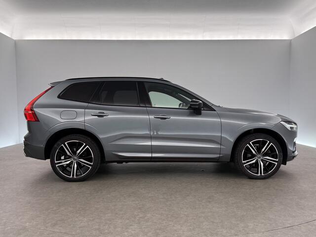 Volvo XC60 T8 Twin Engine 341PK AWD R-Design Luchtvering Pano LED 360Camera Trekhaak Stoel-Stuur verwarming Carplay Virtual Head-up Display Clima Cruise Navi PDC Memory-seat 21''LMV