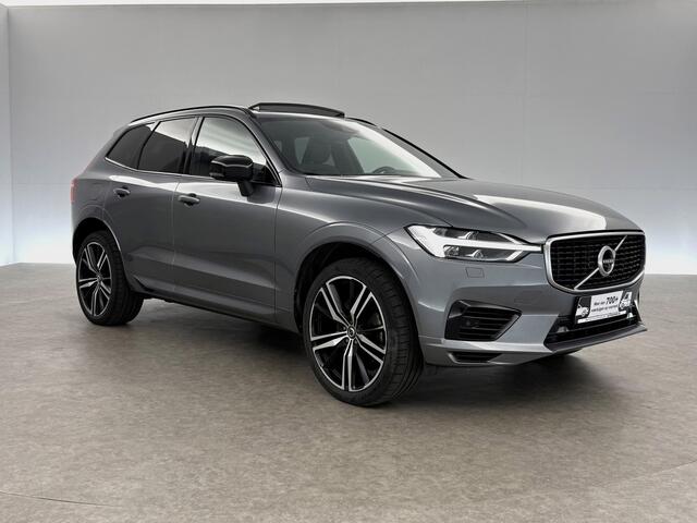 Volvo XC60 T8 Twin Engine 341PK AWD R-Design Luchtvering Pano LED 360Camera Trekhaak Stoel-Stuur verwarming Carplay Virtual Head-up Display Clima Cruise Navi PDC Memory-seat 21''LMV