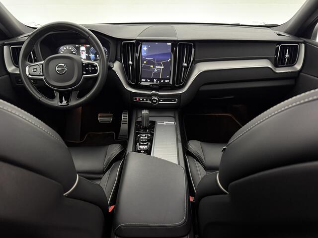 Volvo XC60 T8 Twin Engine 341PK AWD R-Design Luchtvering Pano LED 360Camera Trekhaak Stoel-Stuur verwarming Carplay Virtual Head-up Display Clima Cruise Navi PDC Memory-seat 21''LMV