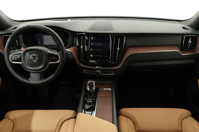 Volvo XC60 2.0 T8 RECHARGE 455PK AWD ULTIMATE BRIGHT AUT | Luchtvering | Massage | Nappa Leer met stoelkoeling