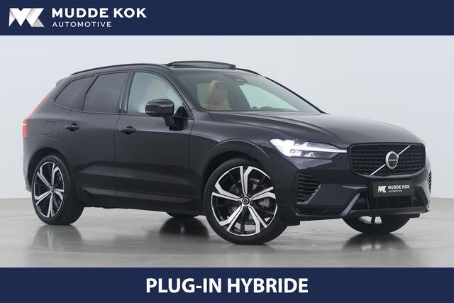 Volvo XC60 T8 Plug-in hybrid Ultra Dark | Long Range | Luchtvering | Bowers&Wilkins | Massage+Ventilatie | 21 Inch | 360° Camera