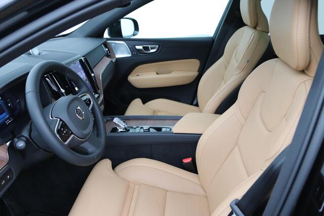 Volvo XC60 T8 Plug-in hybrid Ultra Dark | Long Range | Luchtvering | Bowers&Wilkins | Massage+Ventilatie | 21 Inch | 360° Camera