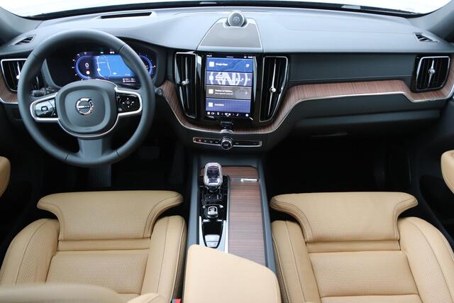 Volvo XC60 T8 Plug-in hybrid Ultra Dark | Long Range | Luchtvering | Bowers&Wilkins | Massage+Ventilatie | 21 Inch | 360° Camera