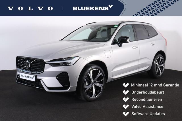 Volvo XC60 T8 AWD Ultimate Dark - LONG RANGE - Panorama/schuifdak - IntelliSafe Assist & Surround - 360º Camera - Verwarmde voorstoelen, stuur & achterbank - Parkeersensoren voor & achter - Elektr. bedienb. voorstoelen met geheugen - Head up display - Draadloze tel.