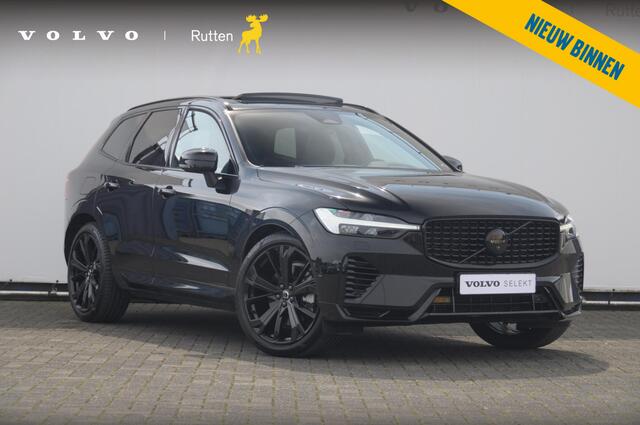 Volvo XC60 T8 455PK Automaat AWD Plus Black Edition / Adaptieve cruise control / BLIS / Luchtvering / Stoelverwarming - en ventilatie / Parkeersensoren met 360 camera / Apple carplay / Panoramadak /