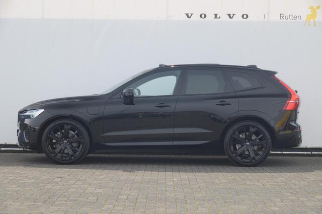 Volvo XC60 T8 455PK Automaat AWD Plus Black Edition / Adaptieve cruise control / BLIS / Luchtvering / Stoelverwarming - en ventilatie / Parkeersensoren met 360 camera / Apple carplay / Panoramadak /