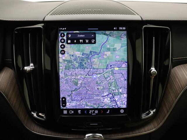 Volvo XC60 T6 350pk AWD Inscription / Luchtvering / Masssage / Ventilatie / Harman&Kardon / Full-LED / Trekhaak / El. Stoelen / El. Trekhaak / Adapt. Cruise / BLIS / Panoramadak