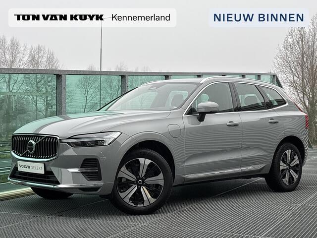 Volvo XC60 2.0 T6 Plug-in hybrid AWD Essential Edition Bright Hybrid, Automaat, Driver assist, Leder, 19 inch, Stoelverwarming, Stuurverwarming, Park assist voor- en achter, All-season banden