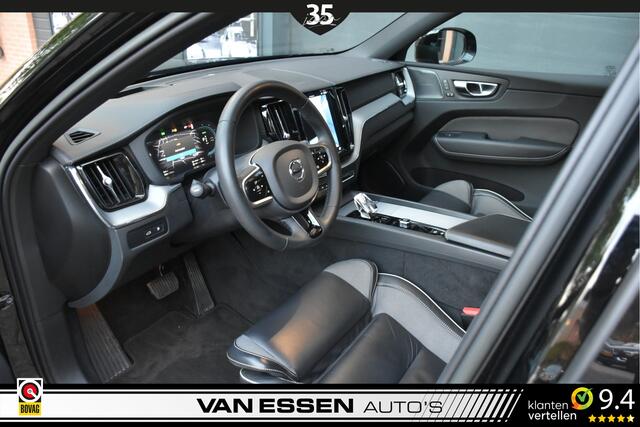 Volvo XC60 2.0 T6 Plug-in hybrid AWD Ultimate Bright Long Range Pano-Dak 360-Camera H&K Memory!