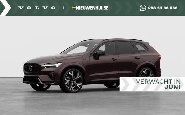 Volvo XC60 2.0 T8 Plug-in hybrid AWD Ultra Dark | Luchtvering | Bowers & Wilkins | Massage | Stoel ventilatie | Alarm | Stoel + Stuur verwarming |