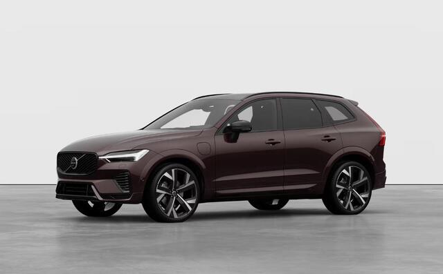 Volvo XC60 2.0 T8 Plug-in hybrid AWD Ultra Dark | Luchtvering | Bowers & Wilkins | Massage | Stoel ventilatie | Alarm | Stoel + Stuur verwarming |