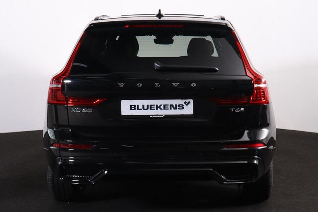 Volvo XC60 T6 Recharge AWD Plus Dark - LONG RANGE - Panorama/schuifdak - IntelliSafe Assist & Surround - 360º Camera - Adaptieve LED koplampen - Verwarmde voorstoelen, stuur & achterbank - Parkeersensoren voor & achter - Elektr. bedienb. voorstoelen met geheugen - D