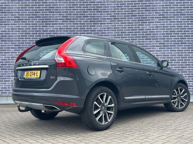 Volvo XC60 2.0 D4 FWD Summum | Panorama dak | Trekhaak | Elektrisch verstelbare bestuurderstoel | Leder | Parkeer camera |
