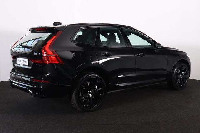 Volvo XC60 T6 Recharge AWD Plus Black Edition - LONG RANGE - Panorama/schuifdak - IntelliSafe Assist & Surround - Parkeercamera achter - Verwarmde voorstoelen, stuur & achterbank - Parkeersensoren voor & achter - Elektr. bedienb. voorstoelen met geheugen - Draadloze