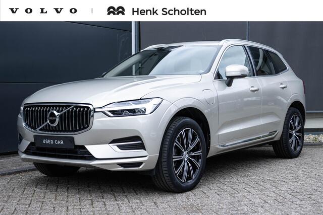 Volvo XC60 T8 Twin Engine AWD Inscription | Elektrisch panoramisch schuif-/kanteldak | Stoel- en stuurverwarming | Standkachel | Navigatie | Semi elektrische trekhaak