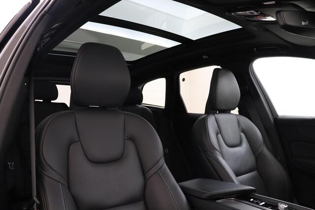 Volvo XC60 T6 PLUG-IN HYBRID AWD PLUS BLACK EDITION -PANO.DAK|LUCHTVERING|HARMAN/KARDON|GEVENT.LEDER+MASSAGE|ADAP.LED|360°CAM