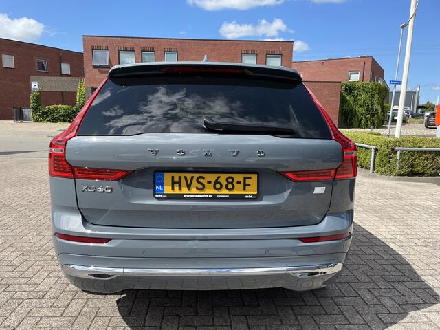 Volvo XC60 2.0 T6 Plug-in hybrid 350 pk AWD Inscription Long Range Luchtvering Trekhaak Nappa Leder Pilot Assist Rondzicht Camera Panoramadak Massage + Comfortstoelen + verwarming Harman Kardon Audio Adaptieve Cruise Control 1e Eigenaar keurig netjes !