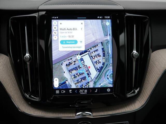 Volvo XC60 T6 AWD Plus Bright Plug In Hybrid Thunder Grey 340pk Long Range PHEV | Panodak | Tailored Wool Sportstoelen Memory | Adaptive Cruise | Google Assistant | Pilot Assist | Harman Kardon | 360 Camera | Stoel & Stuurverwarming |