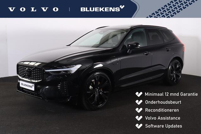 Volvo XC60 T6 Recharge AWD Plus Black Edition - LONG RANGE - Luchtvering - Panorama/schuifdak - IntelliSafe Assist & Surround - 360º Camera - Harman/Kardon audio - Adaptieve LED koplampen - Verwarmde voorstoelen, stuur & achterbank - Parkeersensoren voor & achter - 