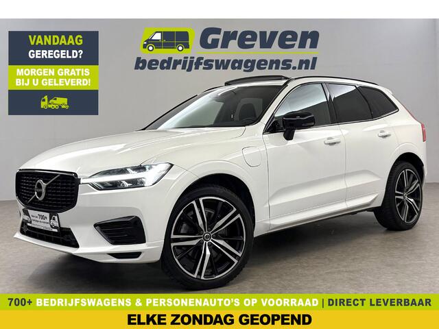 Volvo XC60 2.0 T6 Recharge 340PK Plug-in Hybrid AWD R-design Pano LED H/K Virtual Carlpay Camera Memory Clima Cruise Navi PDC 21''LMV