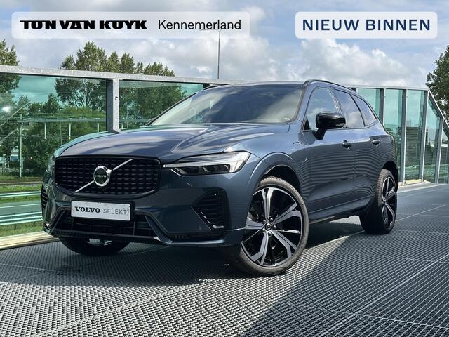 Volvo XC60 2.0 T6 Plug-in hybrid AWD Plus Dark Hybrid, Automaat, Panoramadak, Trekhaak semi elektrisch, 21 inch wielen, Stoelverwarming, Extra getinte ramen